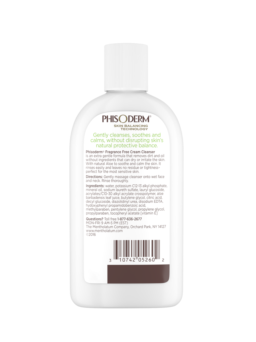 pHisoderm® Fragrance Free Cream Cleanser