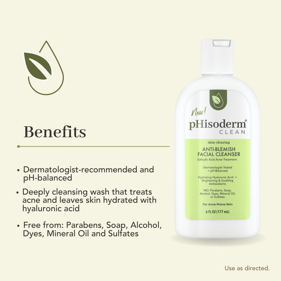 pHisoderm® Clean Anti-Blemish Facial Cleanser